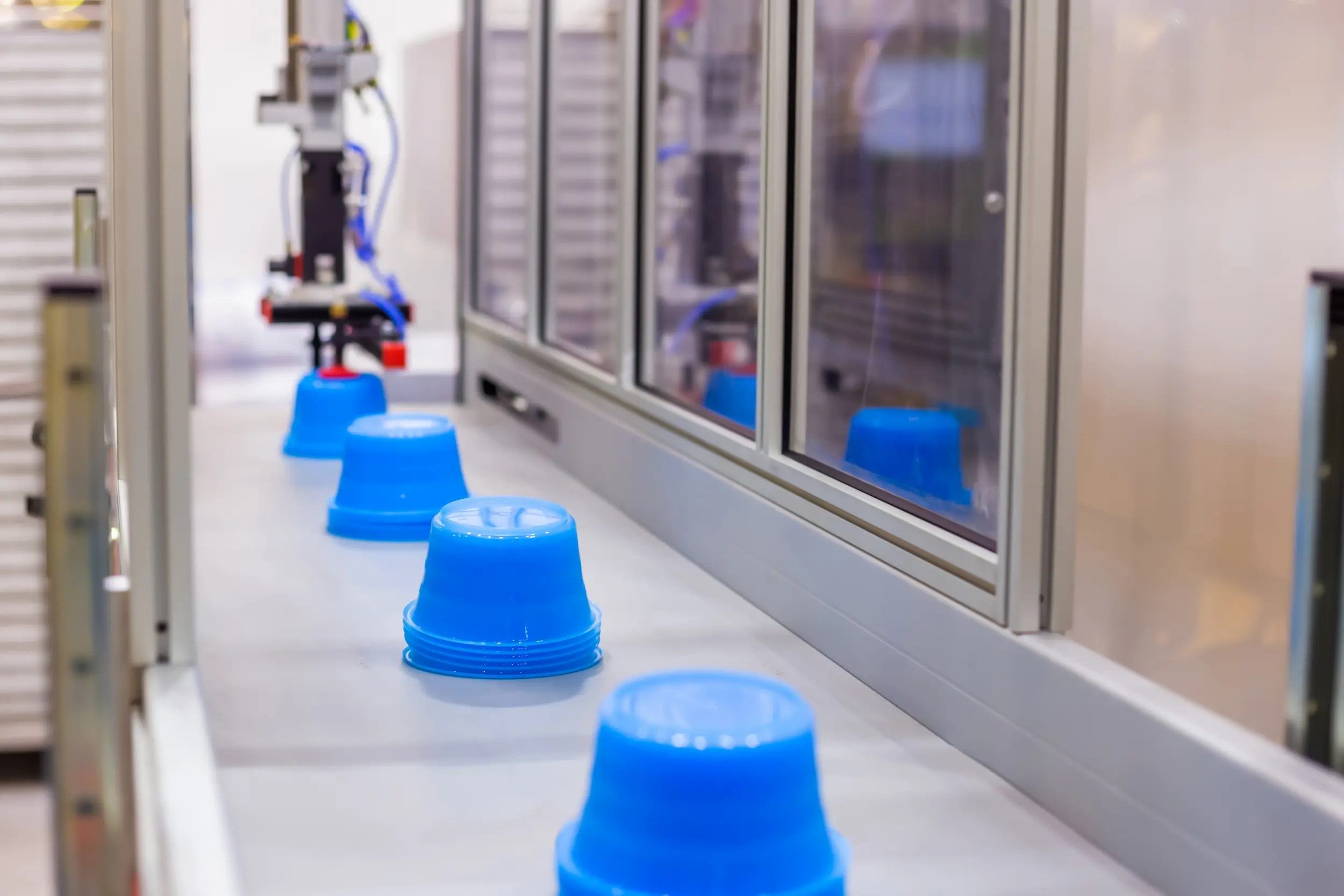 A Injection molding production process image for our service 'Injection Molding'
